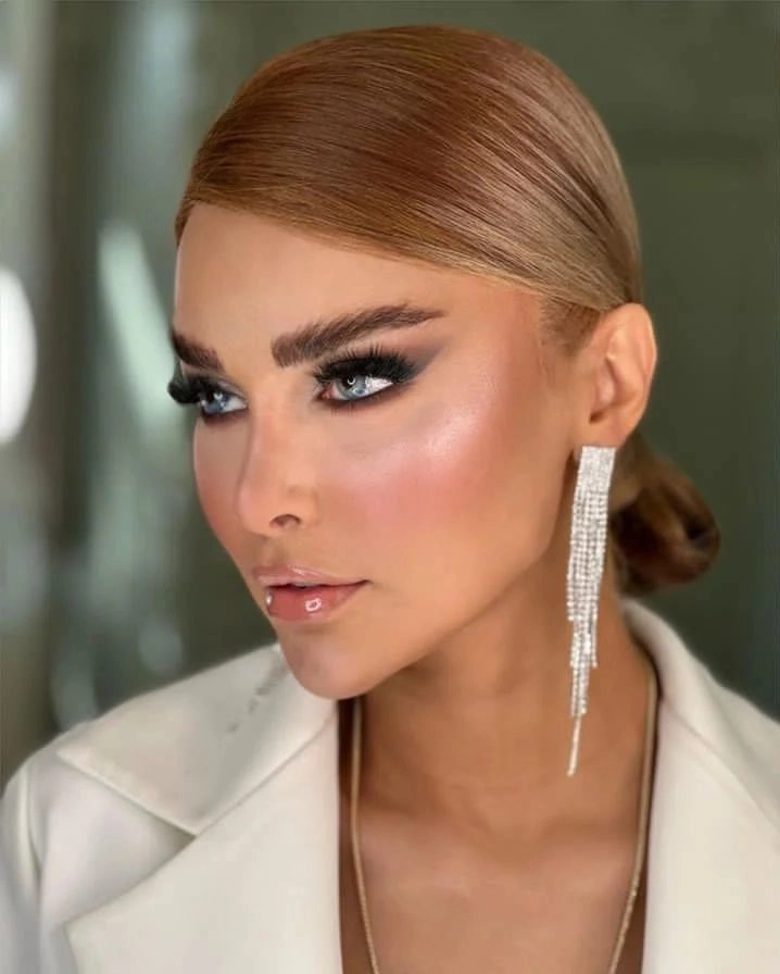 گوشواره نگینی مجلسی