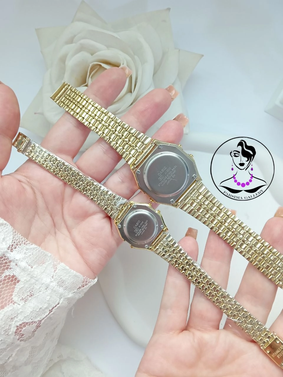 ساعت کاسیو مردانه طلایی