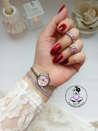 ست صورتی دخترانه