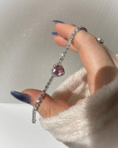 دستبند تنیسی صورتی