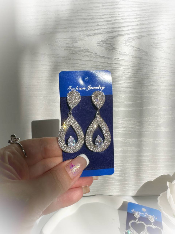 گوشواره مجلسی نگیندار