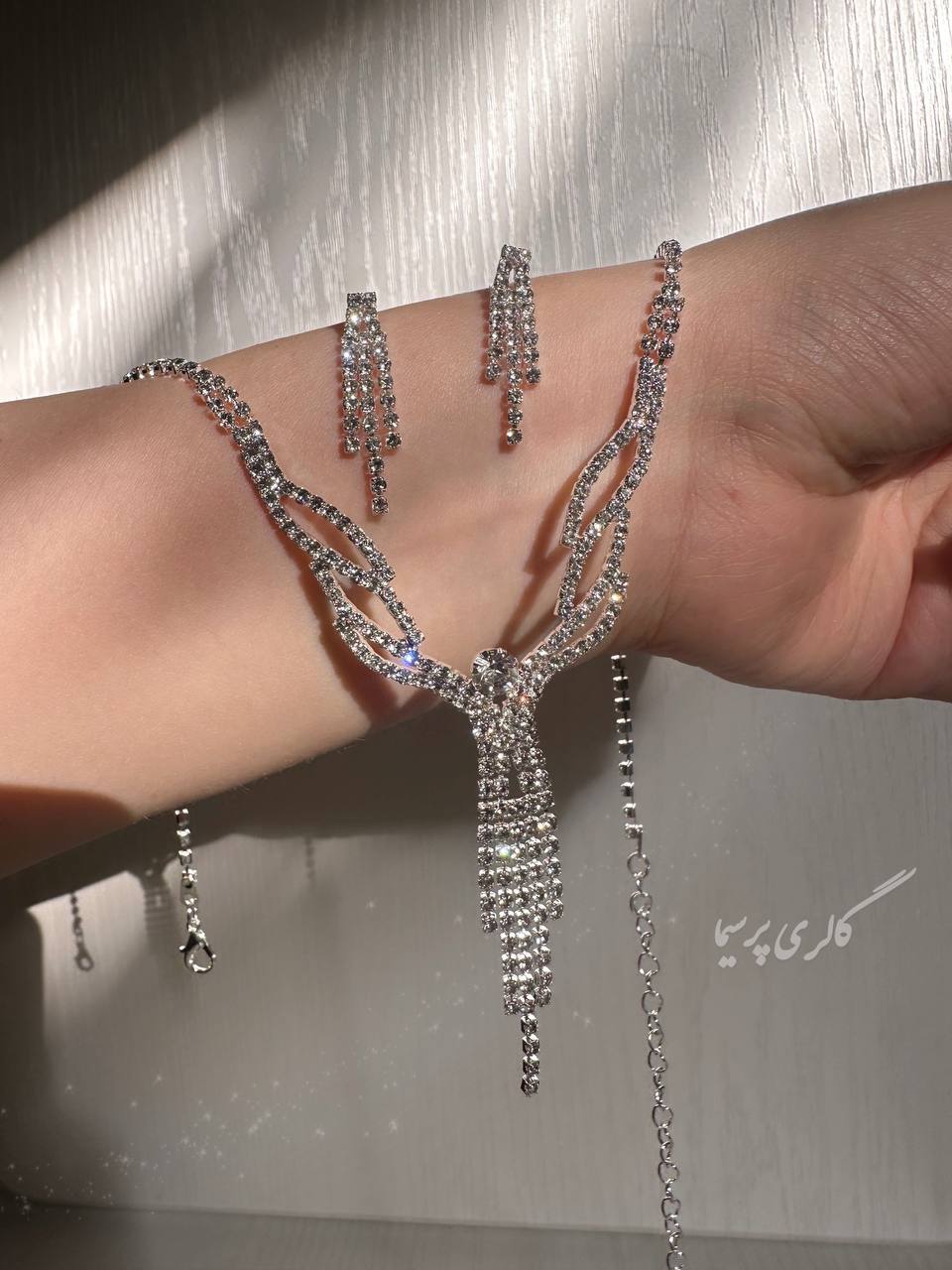 نیمست جواهری آویزدار