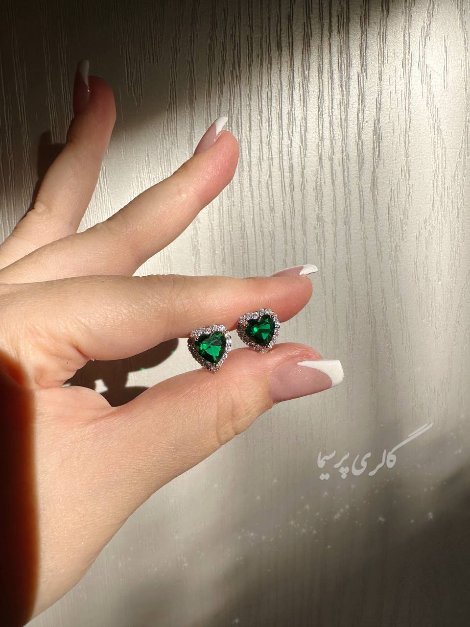 گوشواره قلب میخی