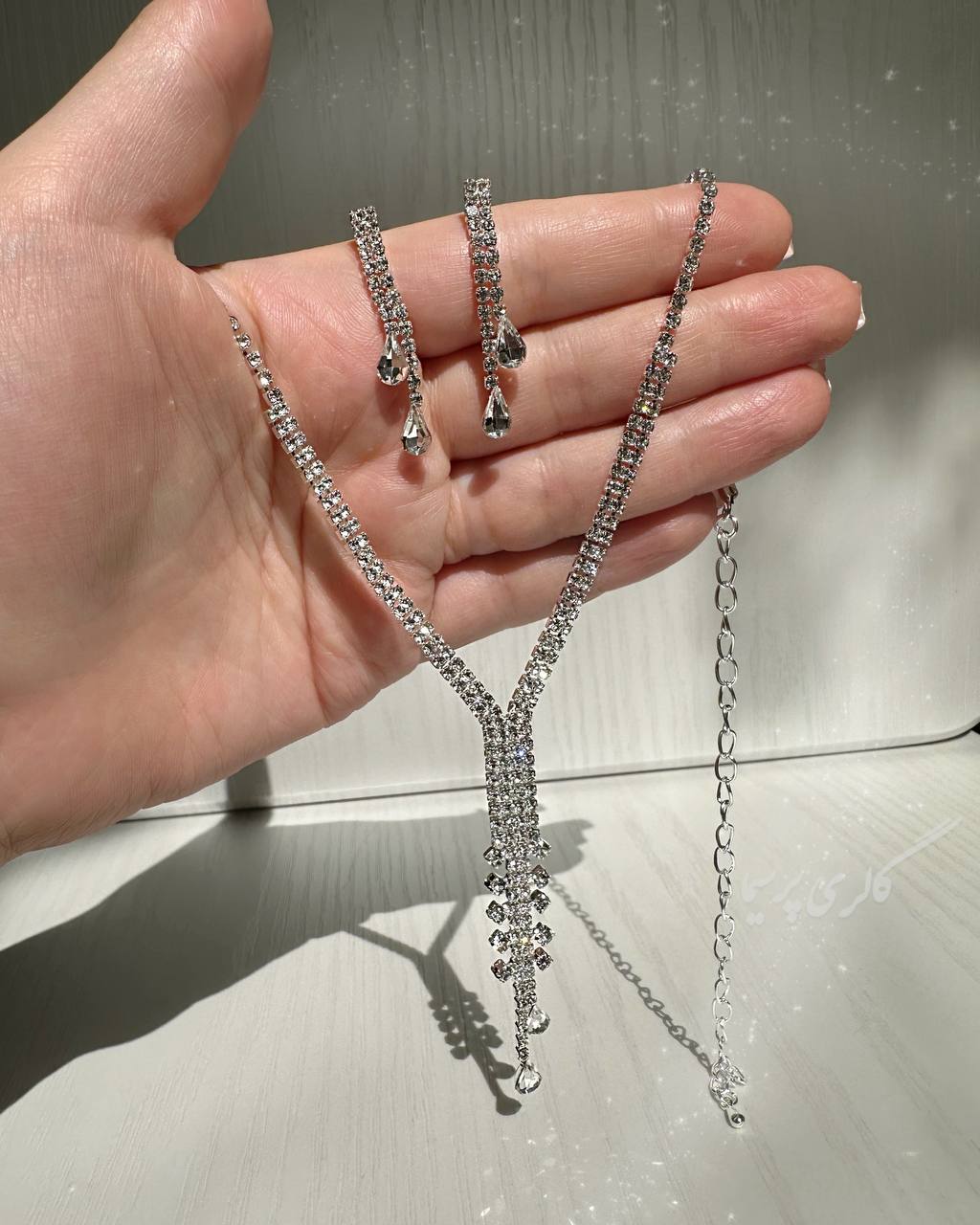 نیمست جواهری آویزدار