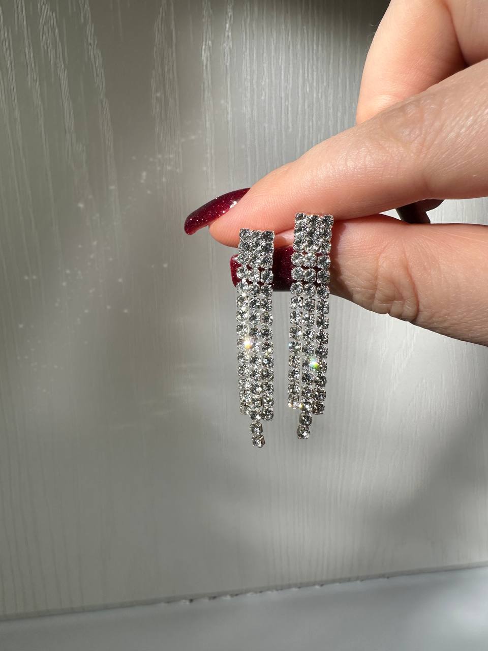 گوشواره نگینی