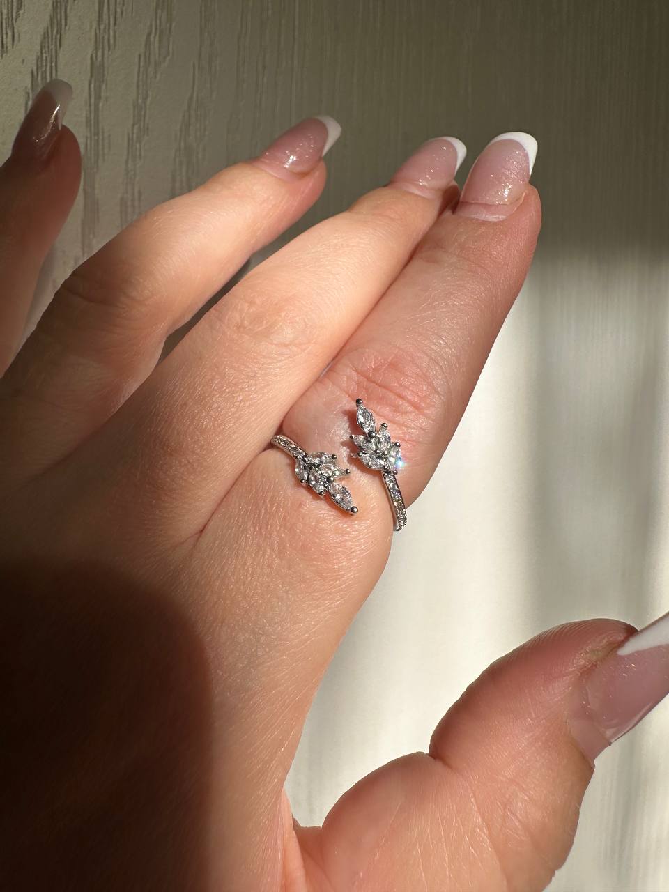 انگشتر گندمی فری سایز